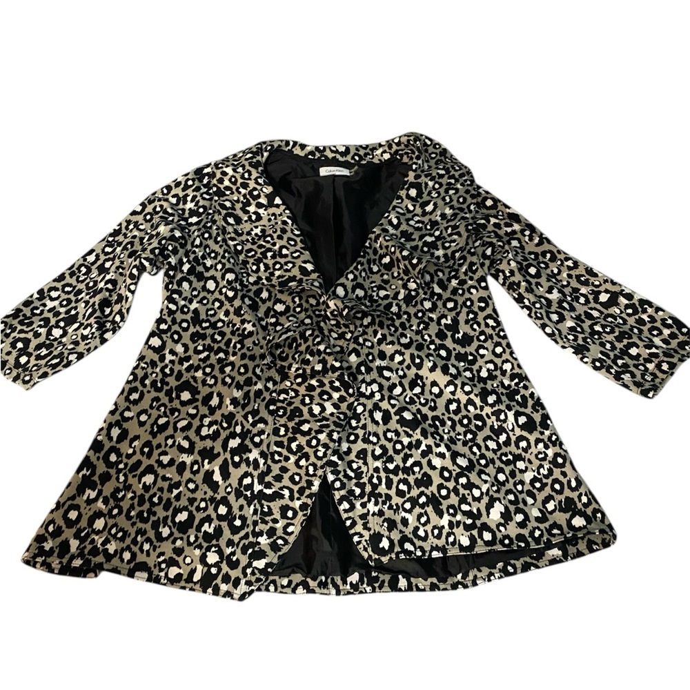 ๐ Leopard Print Women's Blazer - Picture 4 of 7
